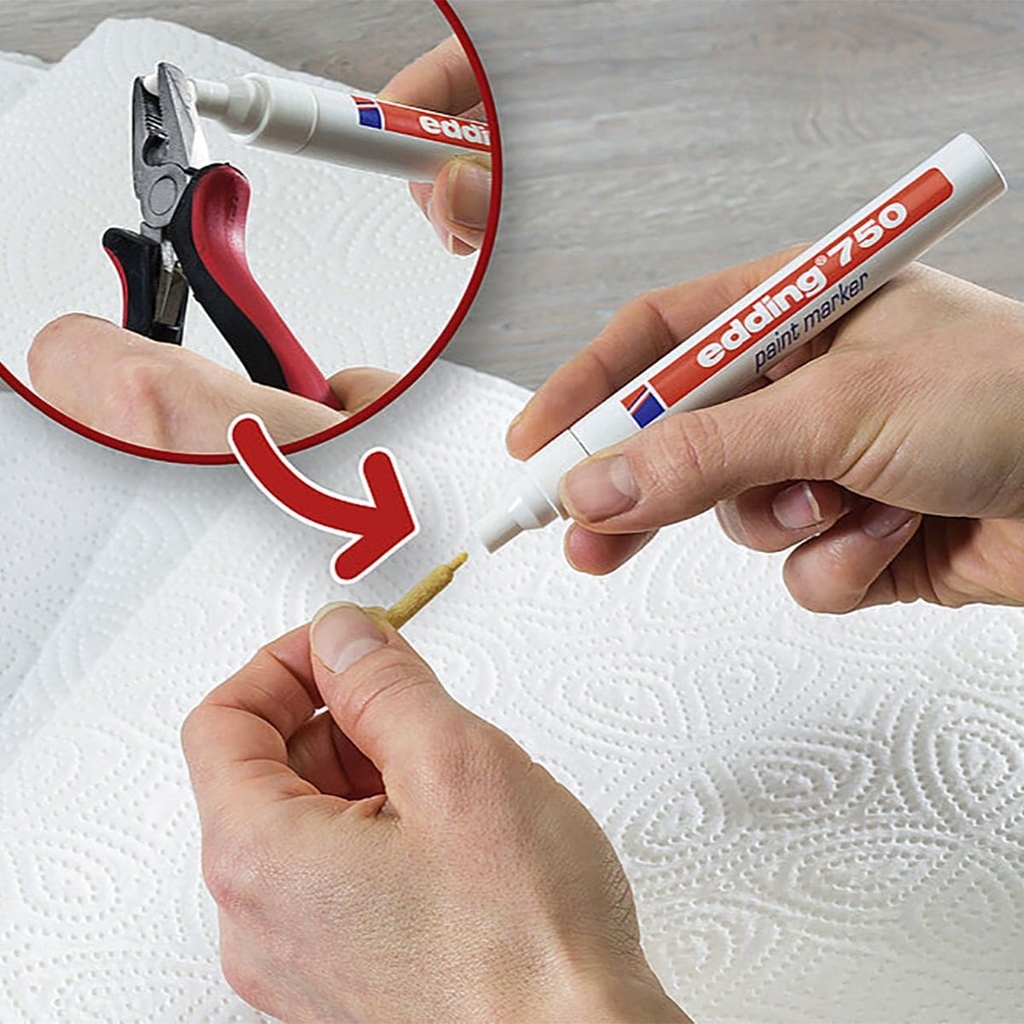 Bút sơn công nghiệp mực gốc dầu Edding 750 Paint Marker