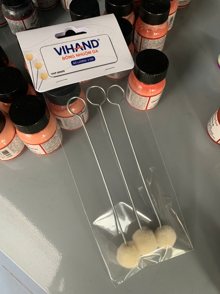 Combo 3 bông nhuộm da thủ công (VHP-00009)