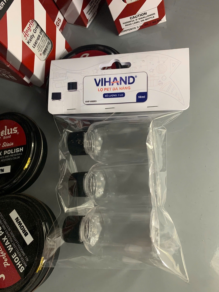 Combo 3 Lọ Nhựa PET 50ml đa năng (VHP-00003)