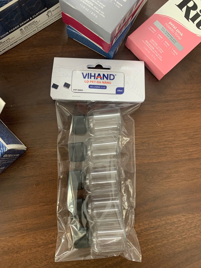 Bộ 5 Chai PET 25ml đa năng (VHP-00002)