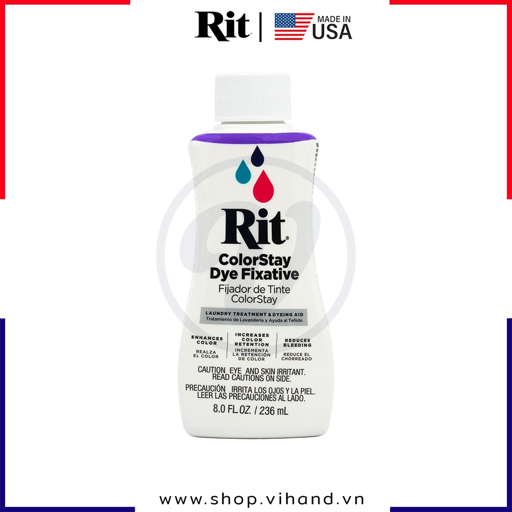 Dung dịch khóa & giữ nhuộm Rit ColorStay Dye Fixative 236ml