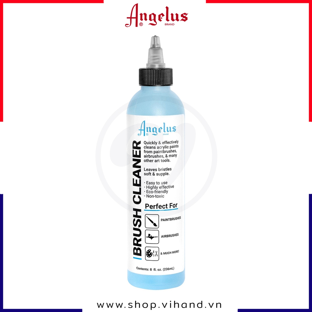 Dung dịch tẩy rửa cọ vẽ Angelus Brush Cleaner 236ml (8Oz)