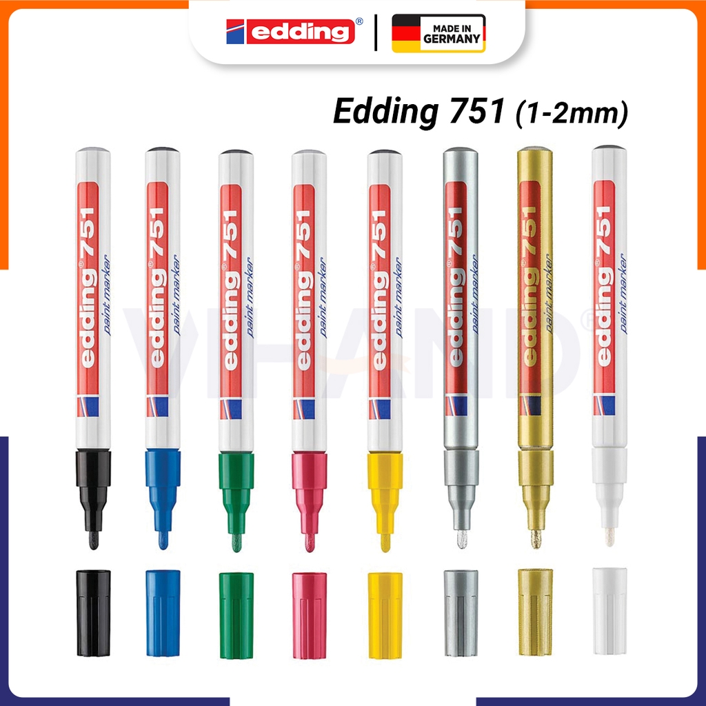 Bút sơn công nghiệp mực gốc dầu Edding 751 Paint Marker
