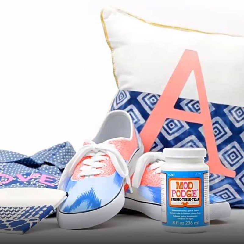 Keo đa năng để dán, phủ bảo vệ, in ảnh MOD PODGE Fabric chuyên dụng cho vải