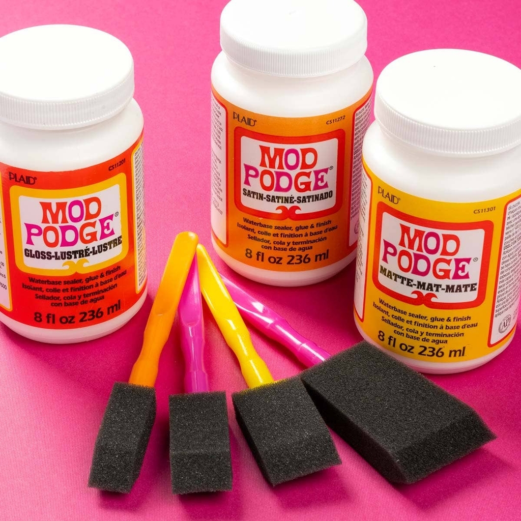 Keo đa năng để dán, phủ bảo vệ, in ảnh MOD PODGE Gloss 3 trong 1 làm đồ thủ công
