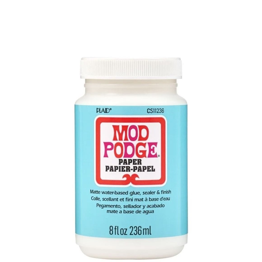 Keo Đa Năng Mod Podge Paper Matte (Hiệu ứng mờ) – Dán, Phủ Bảo Vệ Và Hoàn Thiện Bề Mặt Chuyên Dụng Cho Giấy
