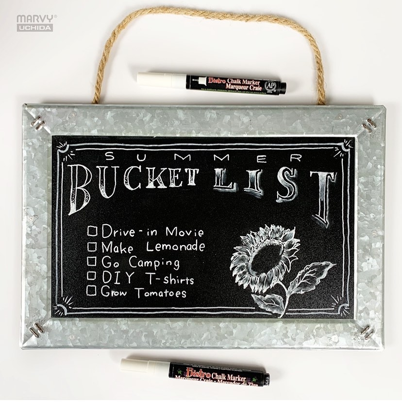 Bút sơn phấn viết bảng Marvy Uchida Bistro Chalk Marker #482 - Ngòi 1.2mm