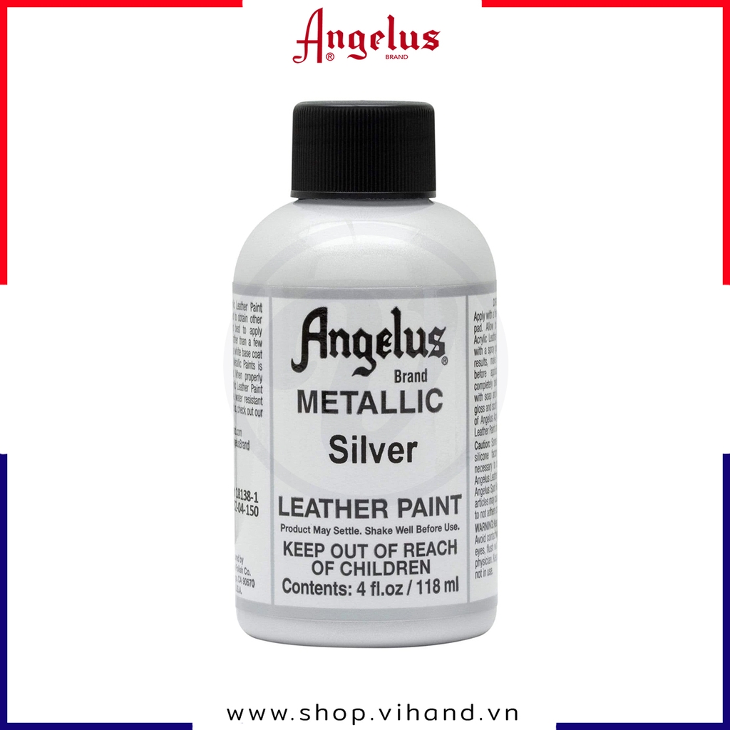 Màu vẽ da, vải Angelus Leather Paint Metallic 29.5ml (1Oz)