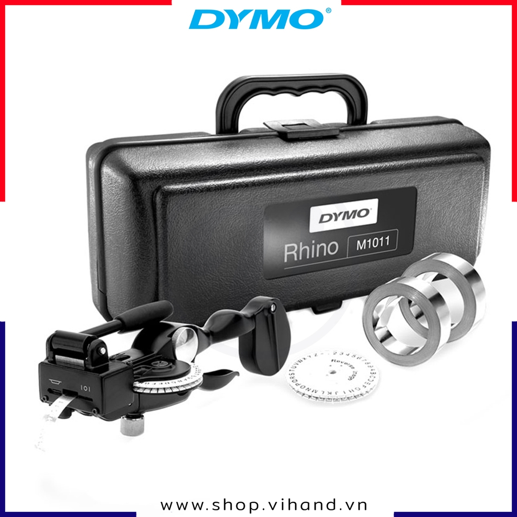Cuộn nhãn thép không gỉ Dymo Rhino IND 12mm x 6.4m | 32500