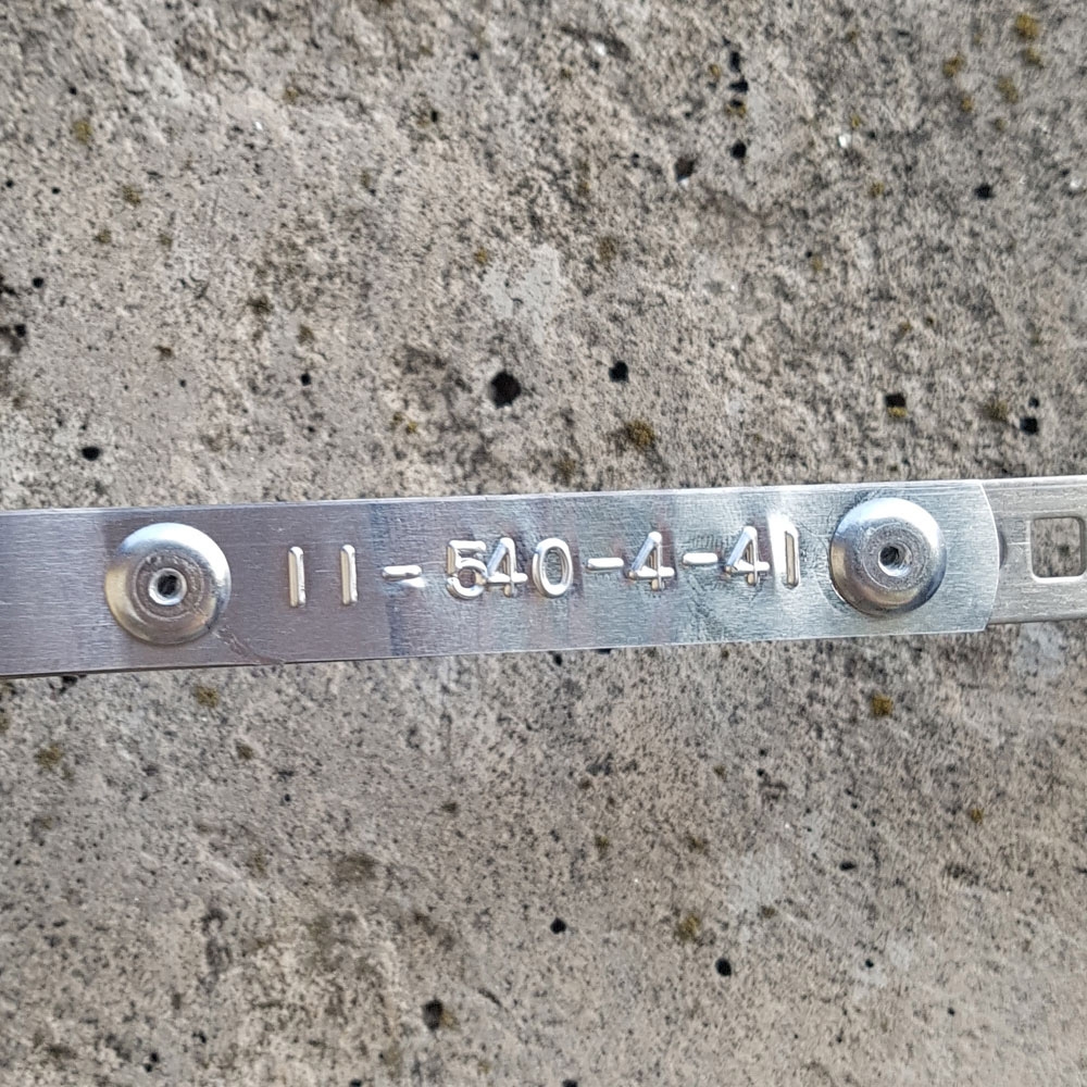 Cuộn nhãn Dymo (IND) Kim loại dùng cho máy dập nổi Rhino M1011 Embosser