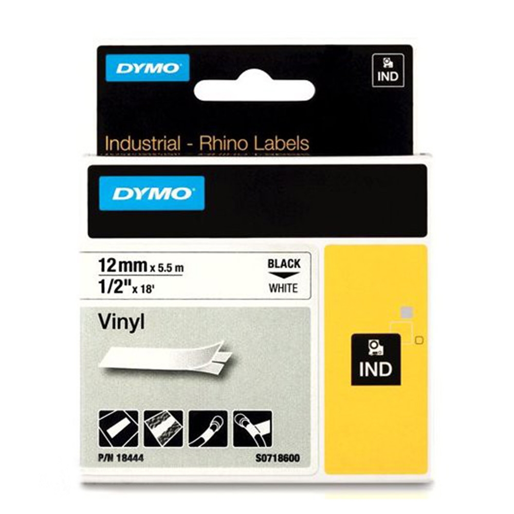 Nhãn in công nghiệp Dymo (IND) Vinyl dùng cho máy in Rhino