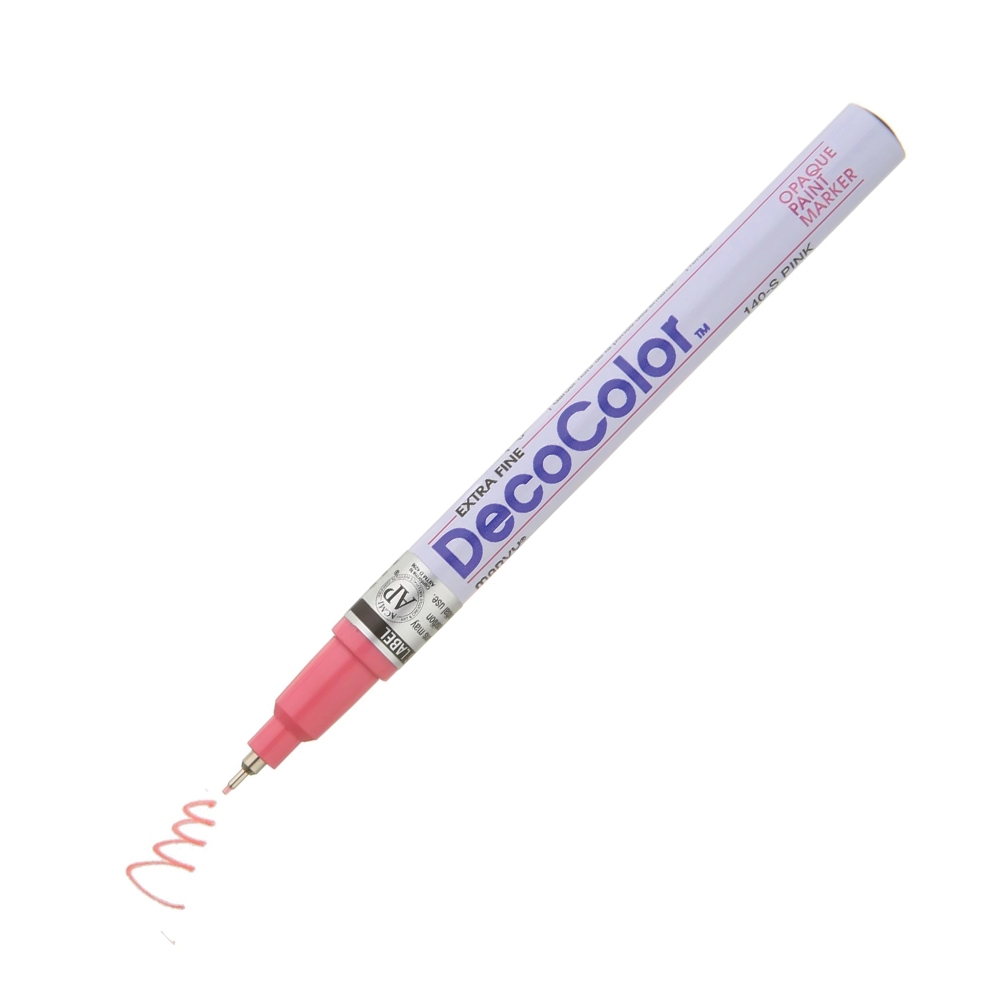 Bút sơn vẽ đa chất liệu, không xóa được Marvy DecoColor Paint Marker Extra Fine