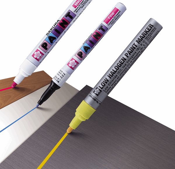 Bút sơn đánh dấu công nghiệp Sakura Low Halogen Paint Marker 2.0mm
