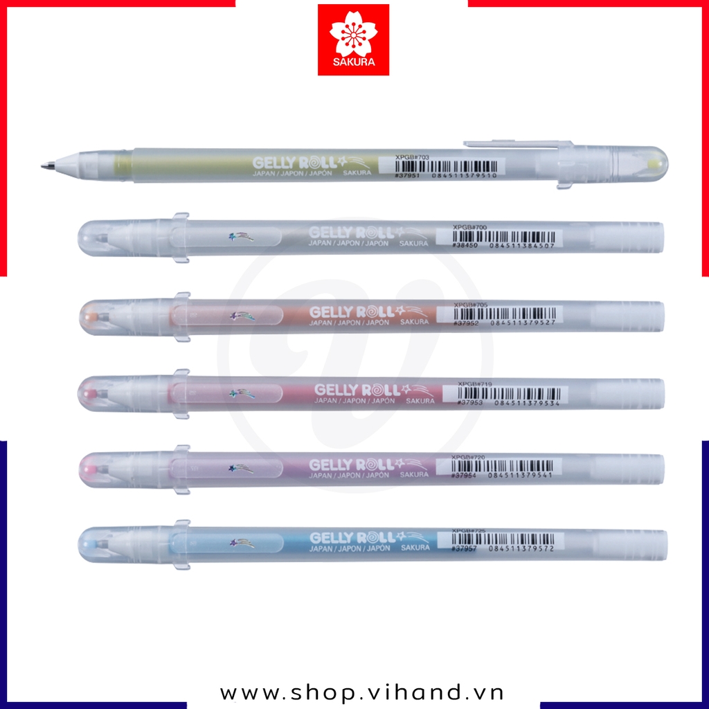 Bút bi Gel mực kim tuyến Sakura Gelly Roll Stardust - Ngòi 0.5mm