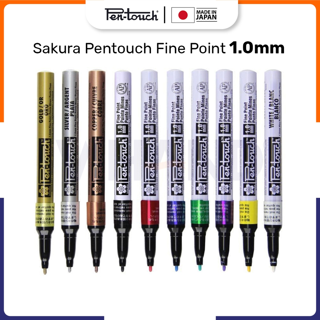 Bút sơn dầu vẽ lên mọi bề mặt Sakura PenTouch Fine Point - Ngòi 1.0mm