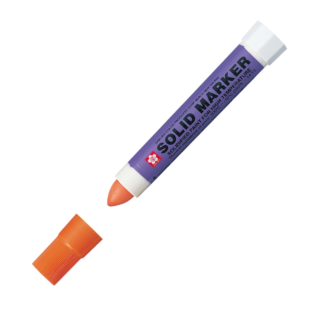 Bút đánh dấu công nghiệp chịu nhiệt độ cao Sakura Solid Marker High Temperature - Ngòi 12.0mm