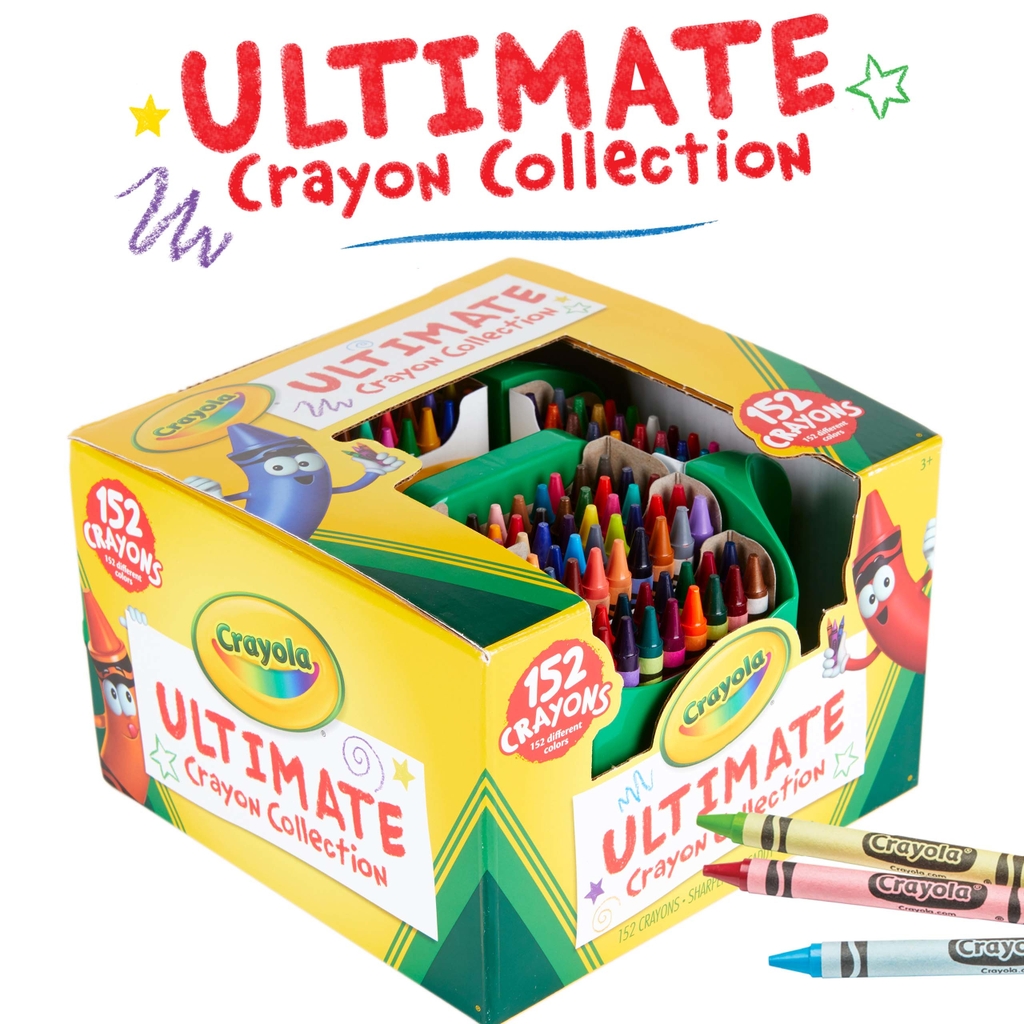 Bộ bút sáp màu tập tô cho trẻ Crayola Crayons