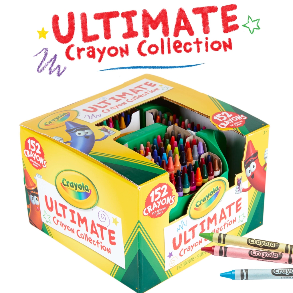 Bộ bút sáp màu tập tô cho trẻ Crayola Crayons - 24 Màu