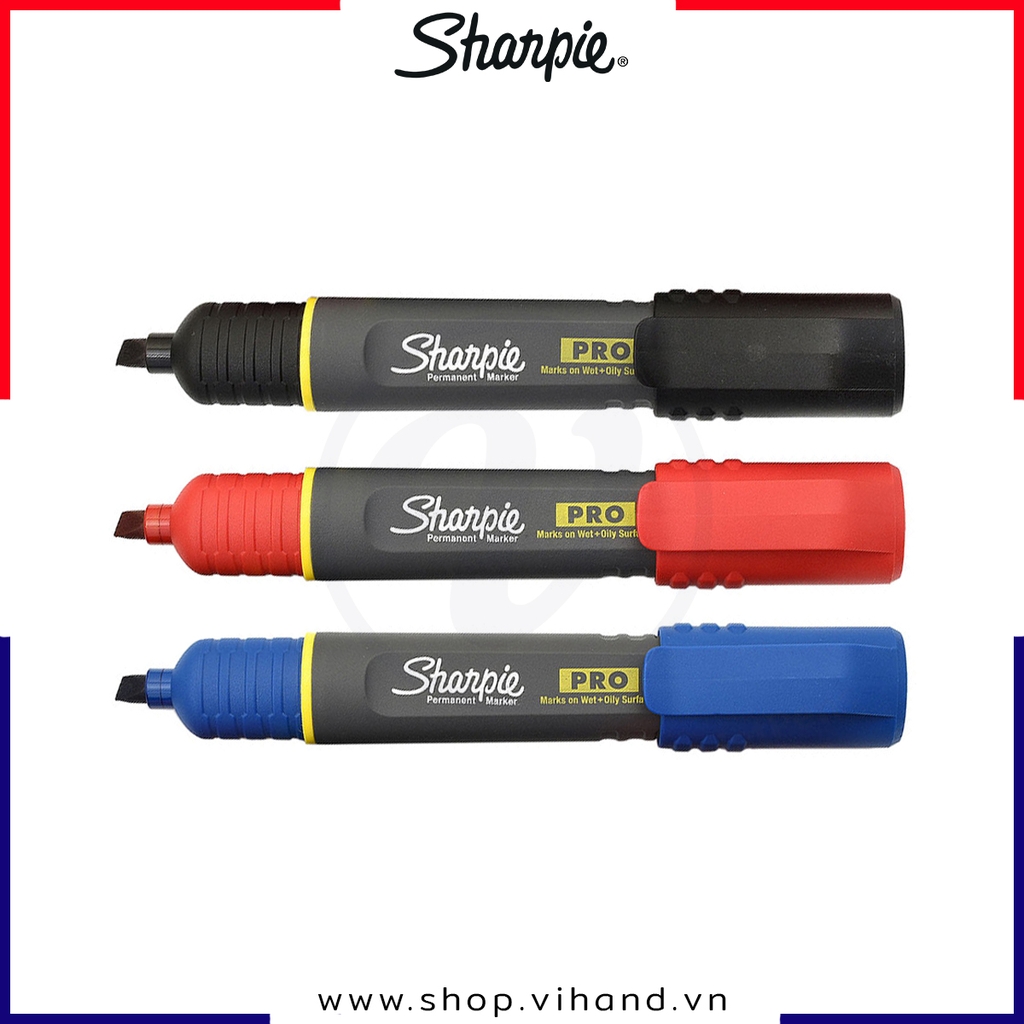 Bút lông dầu mực không xóa được Sharpie Pro Chisel