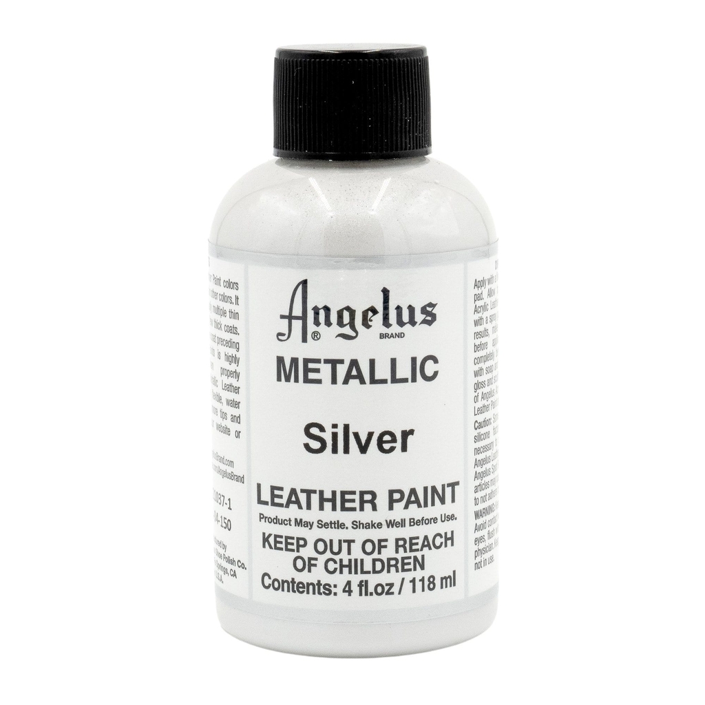 Màu vẽ da, vải Angelus Leather Paint Metallic 118ml (4Oz)