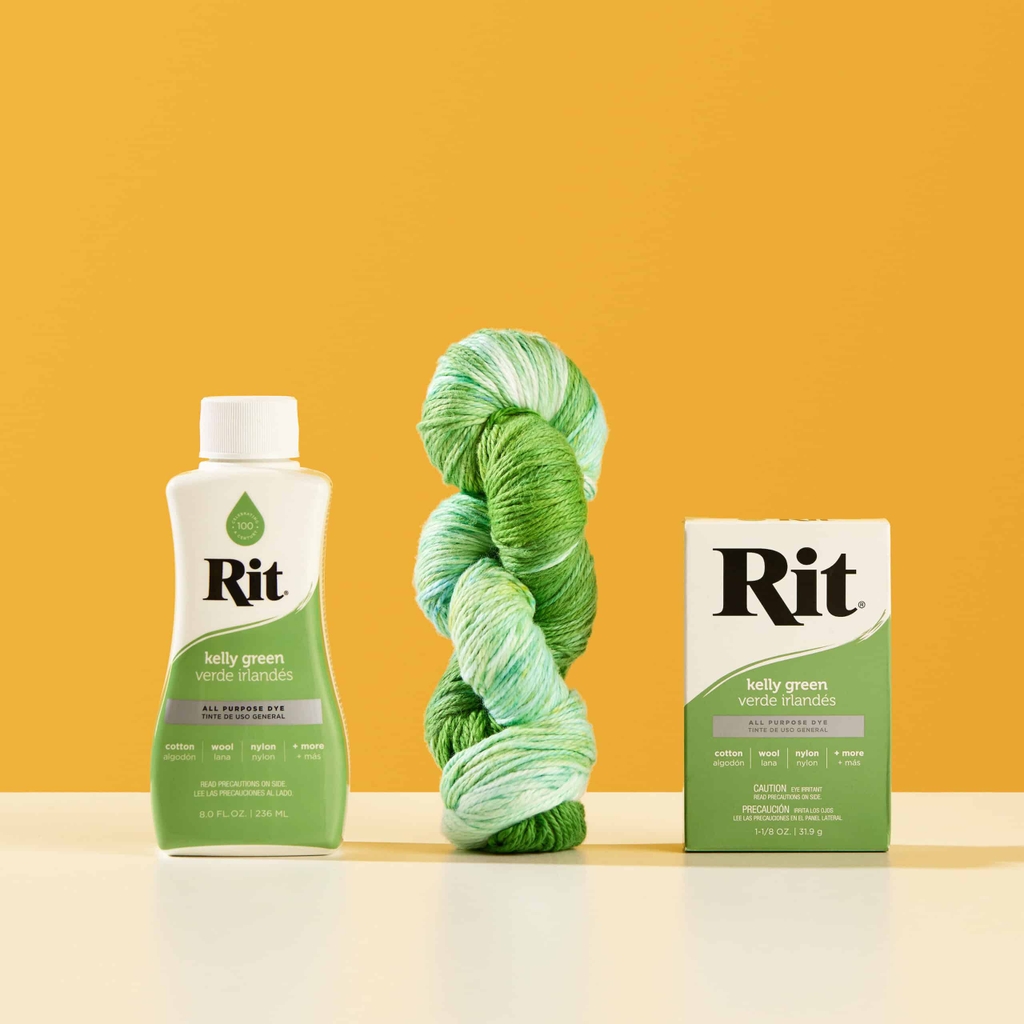 Thuốc nhuộm quần áo Rit All-Purpose Liquid Dye 236ml (Dạng lỏng) - Neon Green