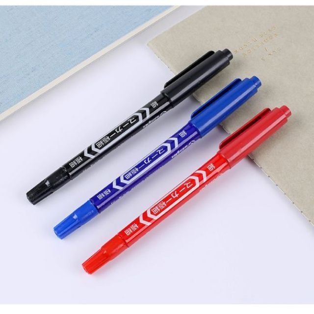 Viết lông dầu Zebra MO120 - 2 Đầu đánh dấu lên mọi chất liệu
