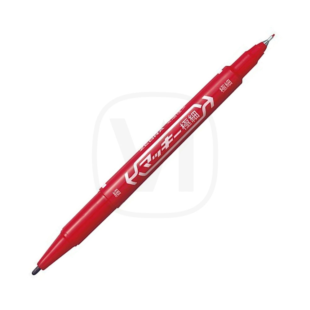 Viết lông dầu Zebra MO120 - 2 Đầu đánh dấu lên mọi chất liệu