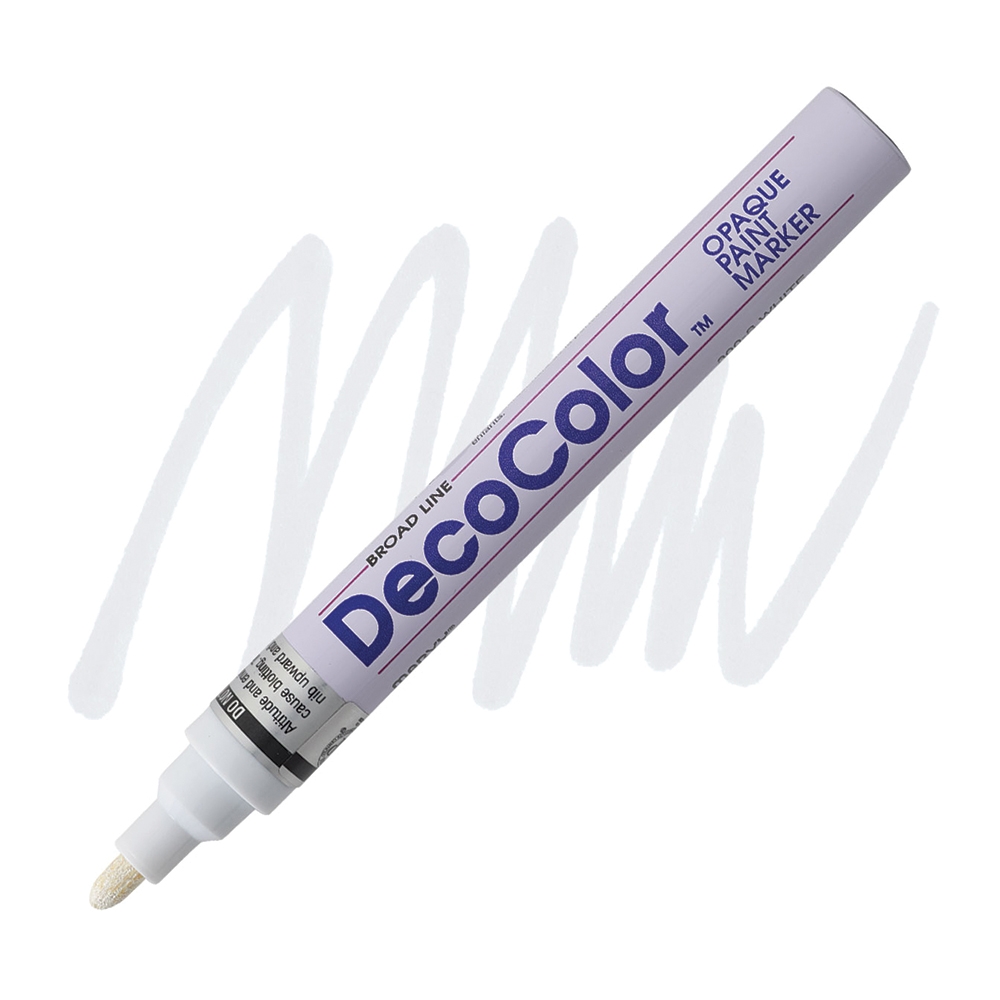 Bút sơn vẽ đa chất liệu, không xóa được Marvy Uchida DecoColor #728 - Ngòi 2.0mm