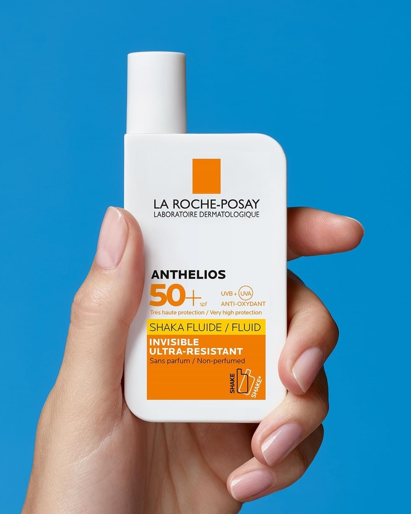  Kem chống nắng hóa học La Roche Posay Invisible Fluid SPF 50+