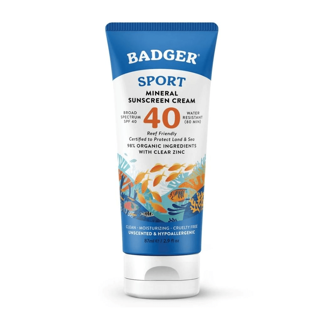 Kem chống nắng organic Badger Mineral Sunscreen Cream