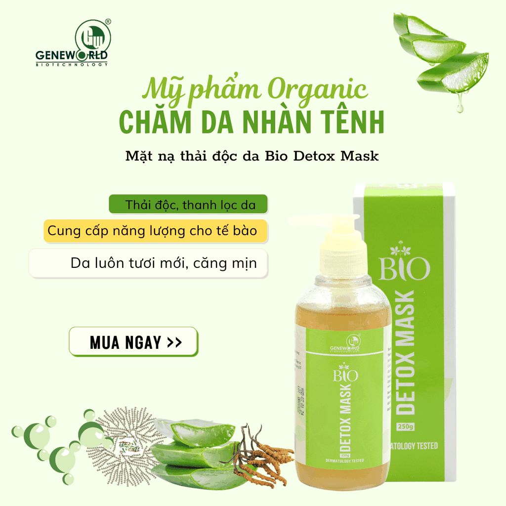 Mặt nạ thải độc organic Bio Detox Mask