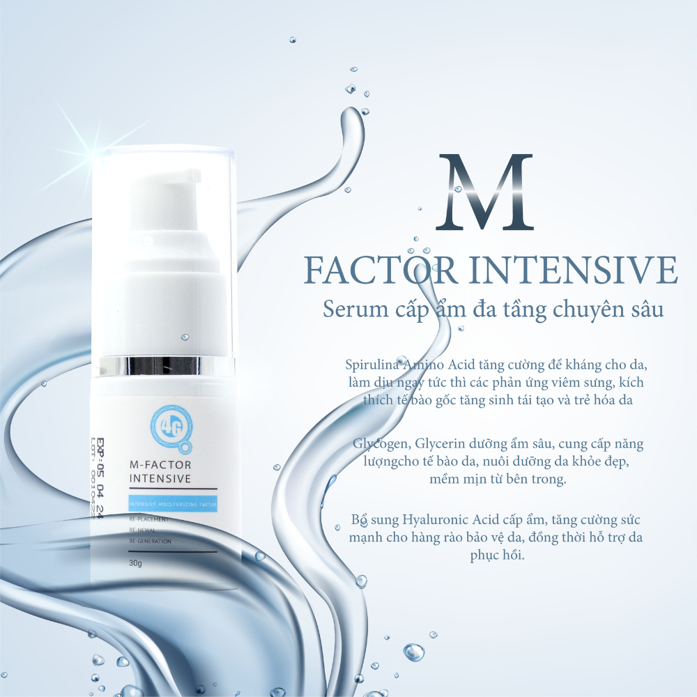 Serum dưỡng ẩm cho da khô M-Factor Intensive