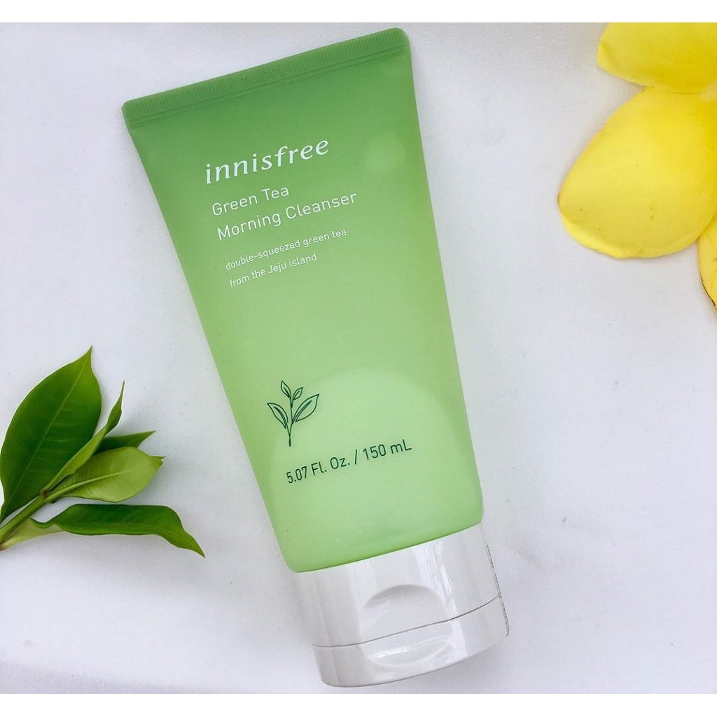 Sữa rửa mặt Innisfree Green Tea Morning Cleanser