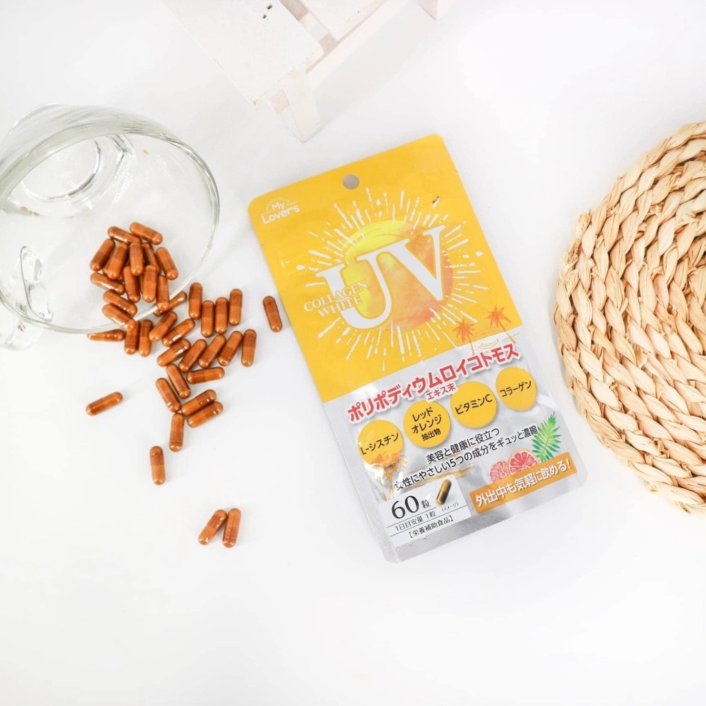 Viên uống chống nắng UV Collagen White