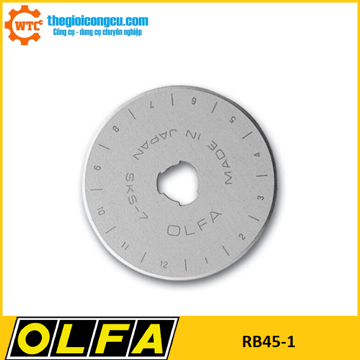 Hộp lưỡi dao Olfa RB45-1 hộp 1 lưỡi