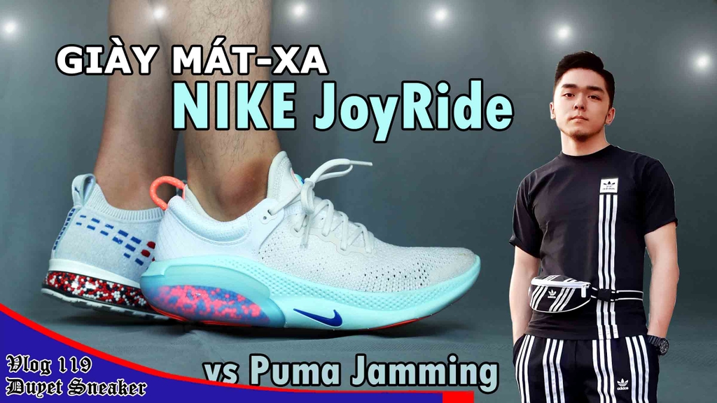 Nike Joyride Run Flyknit White Red Duyet Fashion