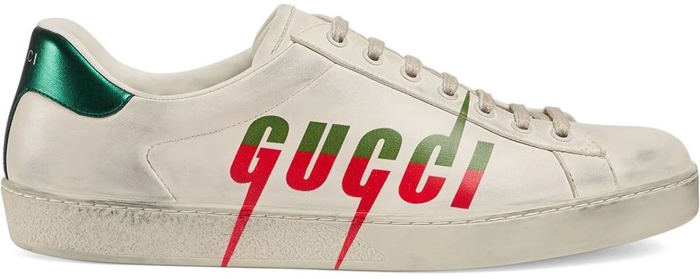 Gucci Ace 'Gucci Blade - Distressed White' | Duyet Fashion