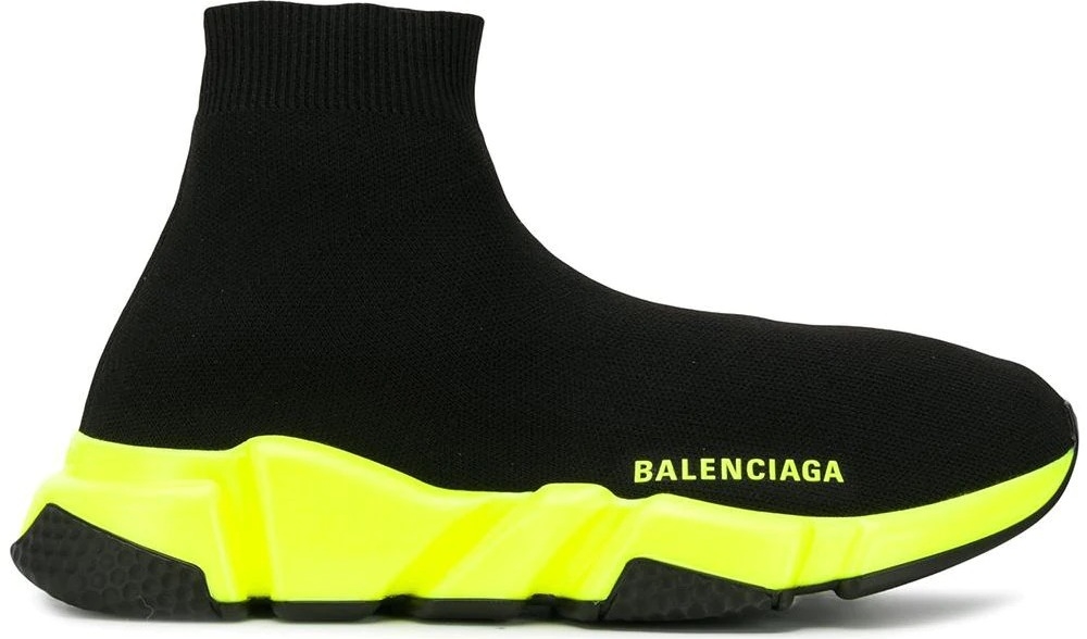 Balenciaga Speed Trainer Neon Bright Yellow Womens  525712 W05G0 7320   US