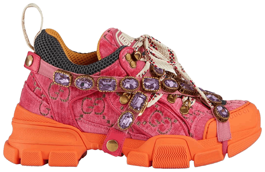 Gucci Flashtrek Crystals 'Pink' | Duyet Fashion