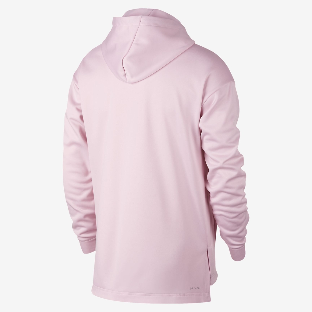 nike therma fit hoodie pink