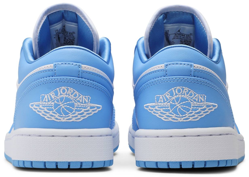 jordan 1 low unc 2020