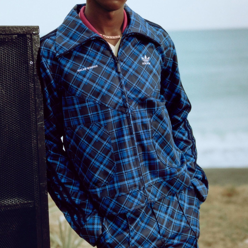 Áo khoác Adidas by Wales Bonner 'Track Top - Ocean'