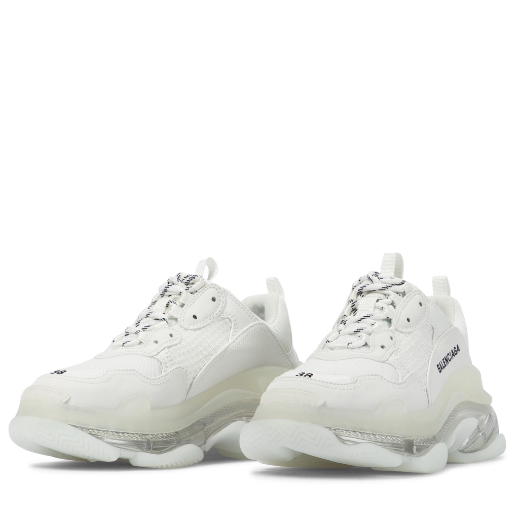 Balenciaga Triple S Clear Sole White Mens  541624W2FB19000  US