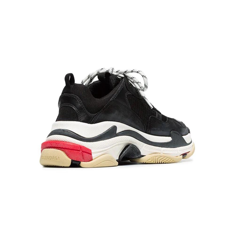 BALENCIAGA Speed LT Clear Sneaker BlackRed  MAISONDEFASHIONCOM