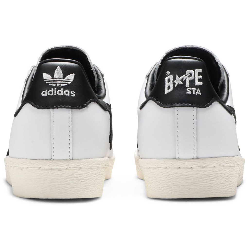 BAPE x Adidas Superstar 'White Black'