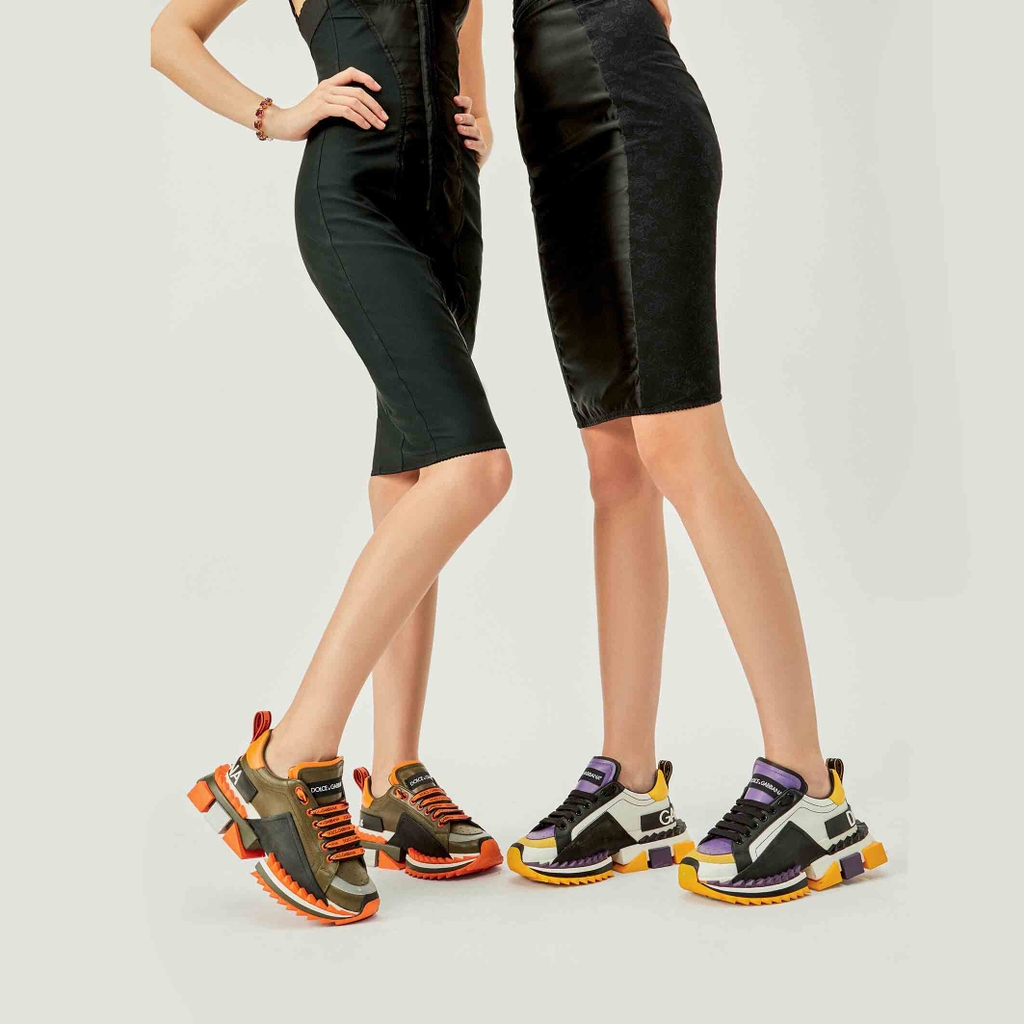 D&G Super King / Queen Sneaker 'Cam Rêu'