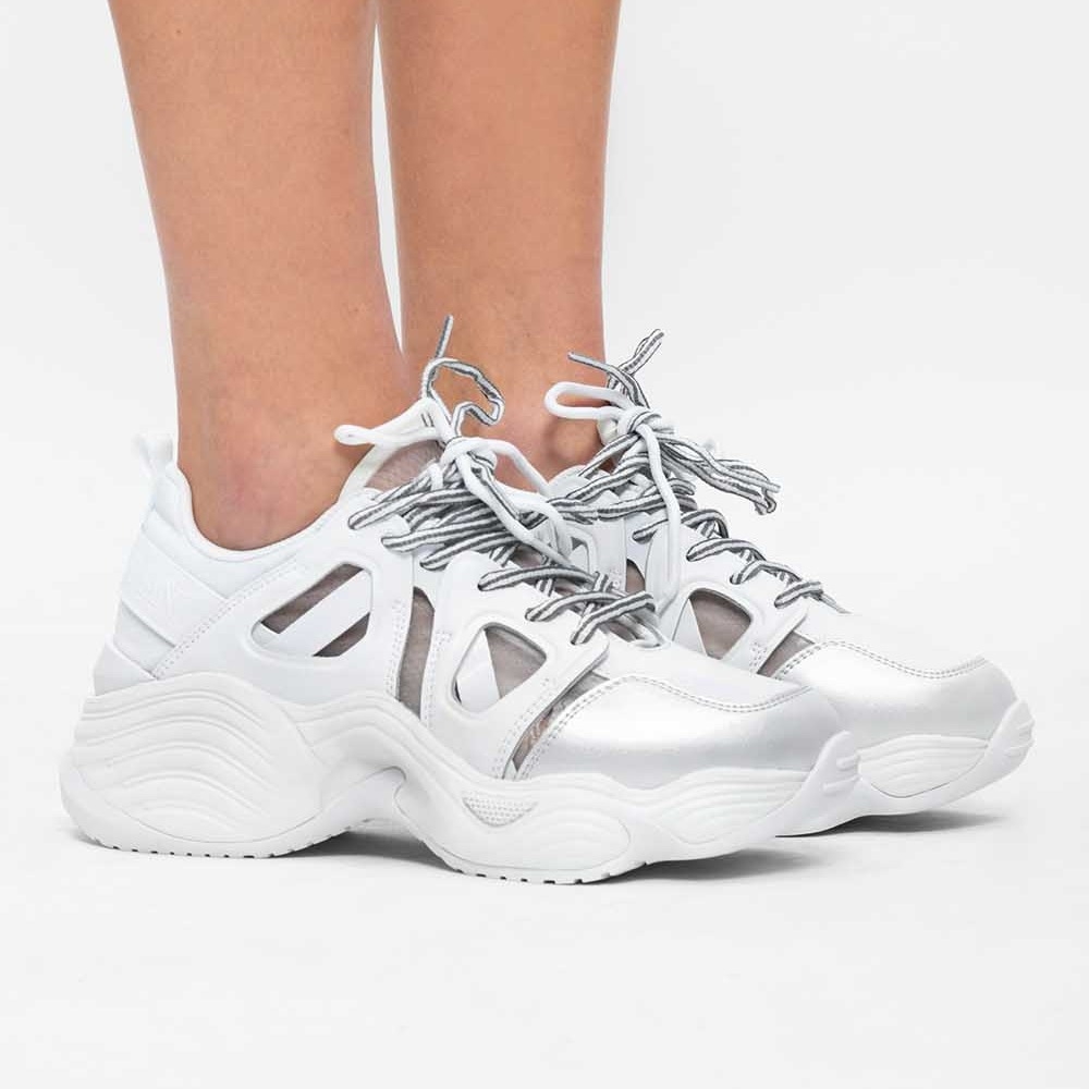 Emporio Armani Chunky Sneaker 'Window - White' | Duyet Fashion