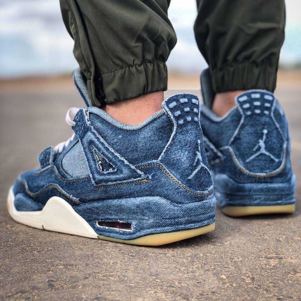 Levi's x Jordan 4 Retro 'Blue Denim' | Duyet Fashion
