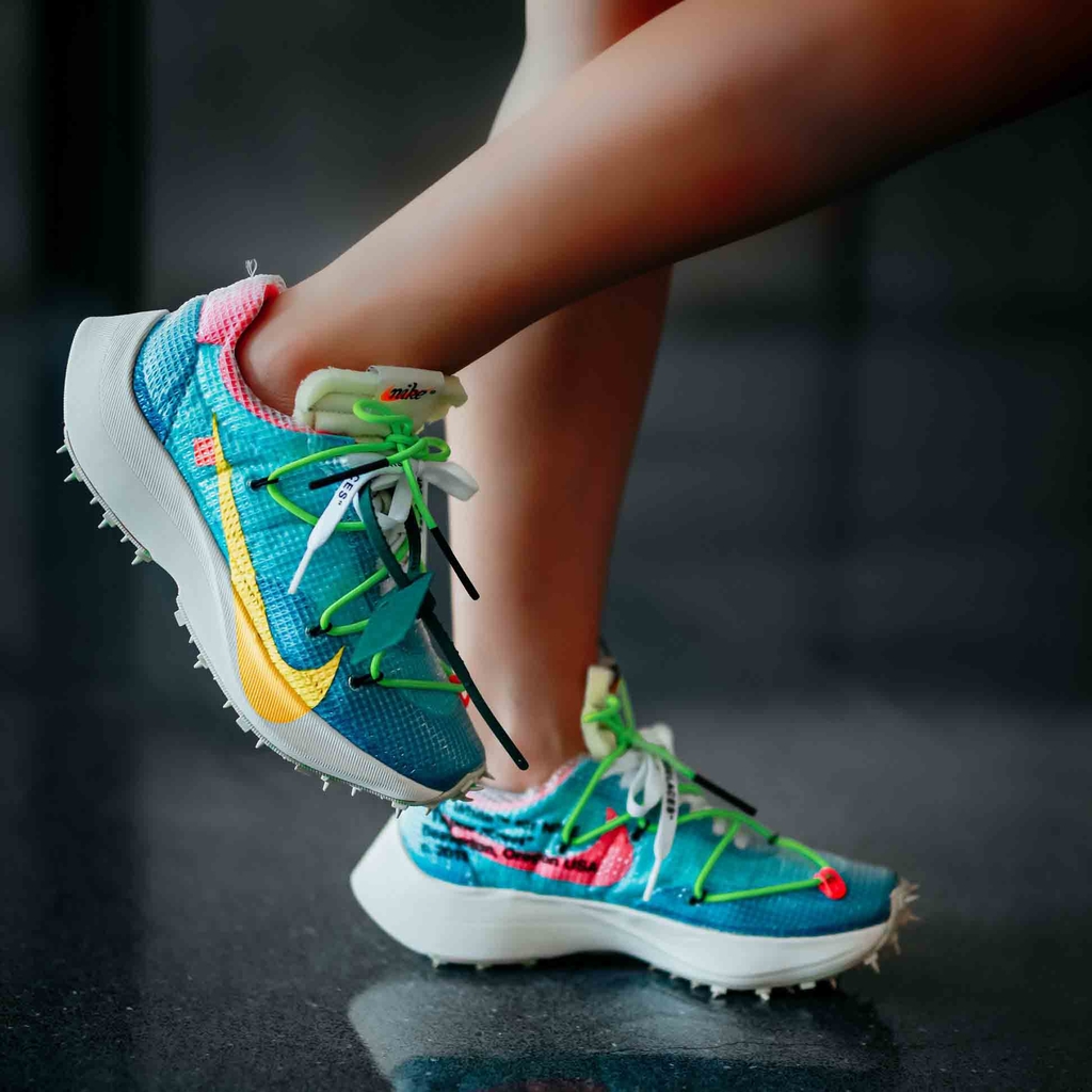 nike vapor street off white blue