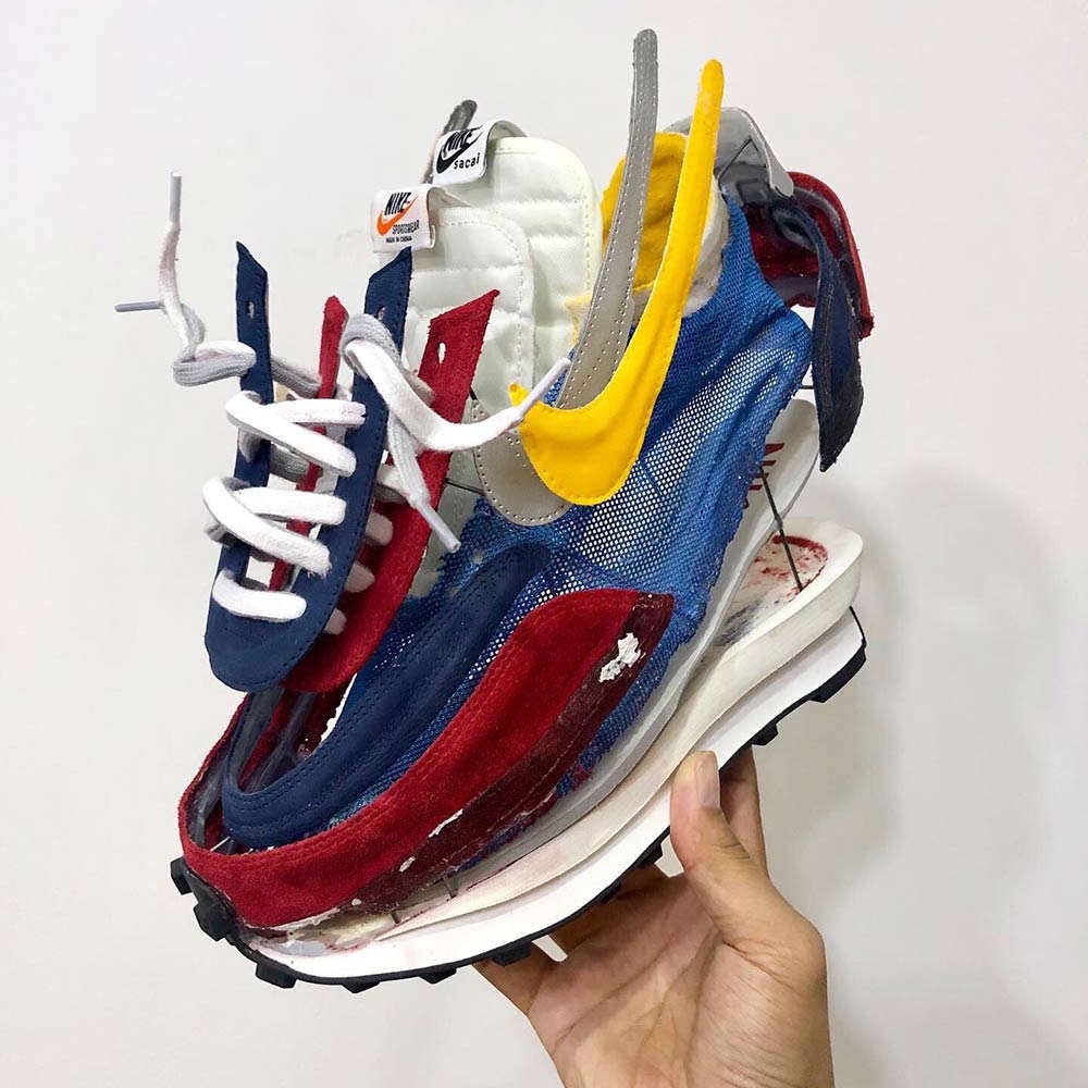 Sacai x Nike LDWaffle 'Varsity Blue' | Duyet Fashion